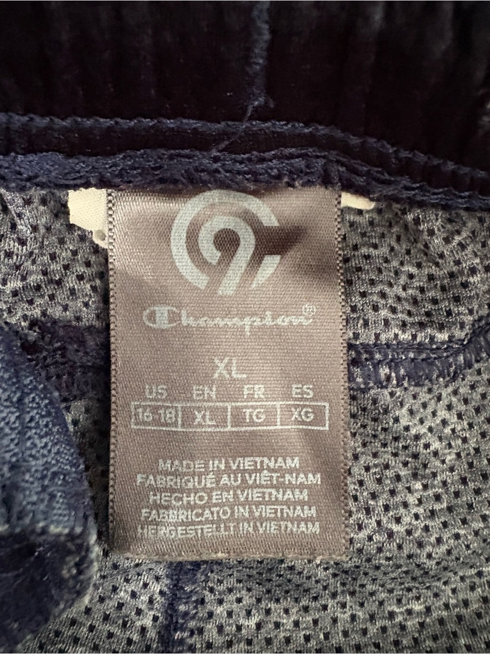 C9 Champion Navy and Gray Boys’ Athletic Pants - Size XL - Picture 5 of 5